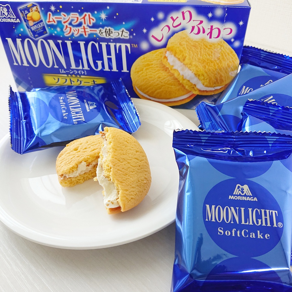 Moon Light ソフトケーキ お菓子コーナーをふと見てたら 私の好きなムーンライトのソフトケーキ を発見しました しかも しっとり ふわっ と気になるパッケージデザイン 早速食べてみましたが エンゼルplus By 森永製菓