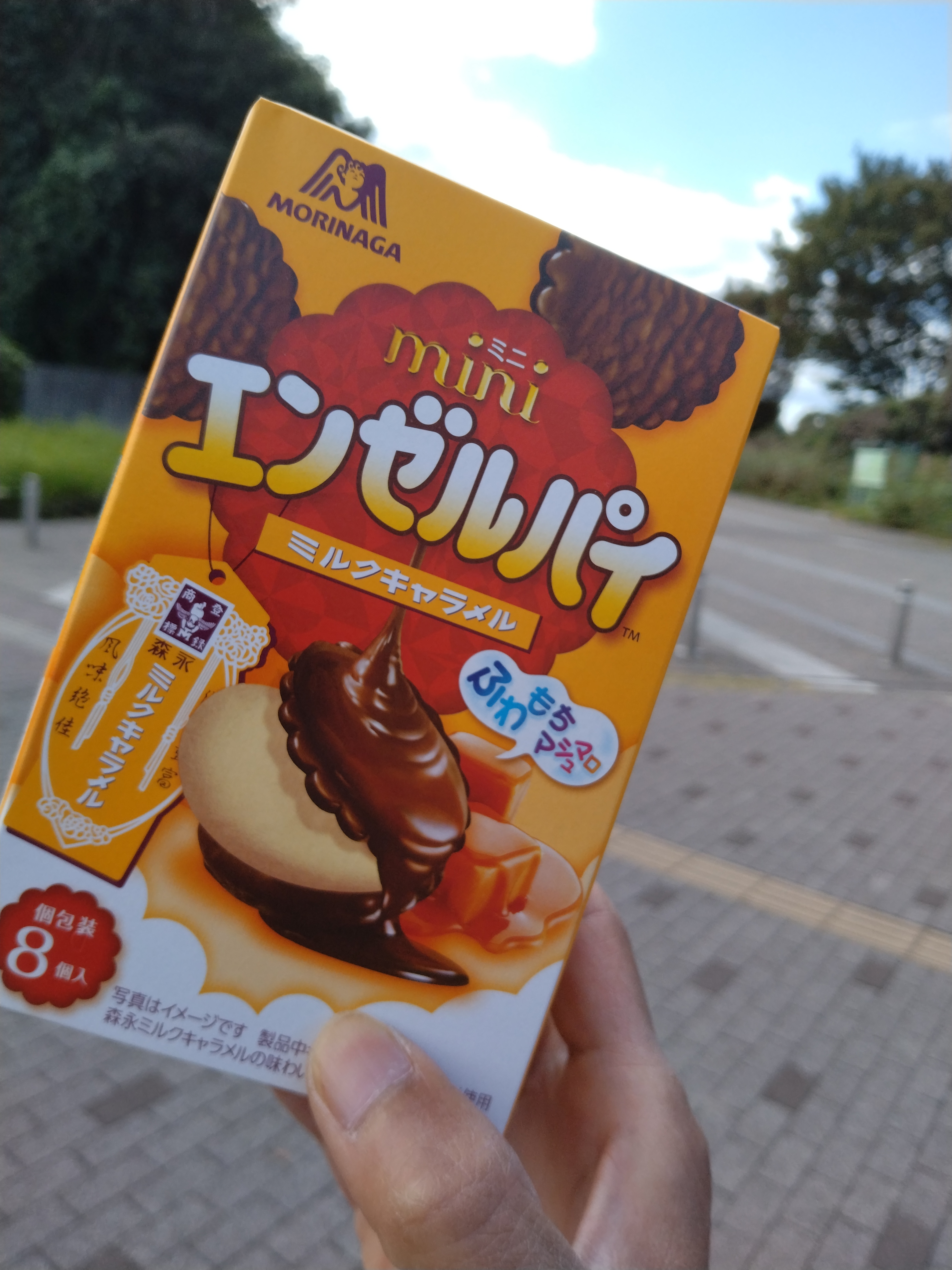 本日は、お外でおやつです。 | エンゼルPLUS by 森永製菓